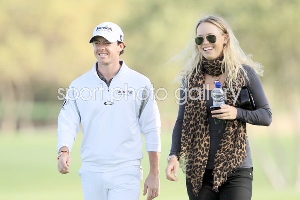 Rory McIlroy & Girlfriend Caroline Wozniacki 