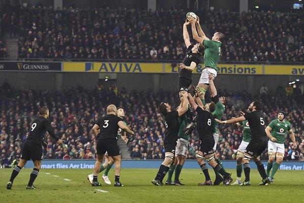 Devin Toner Ireland v New Zealand Dublin 2016