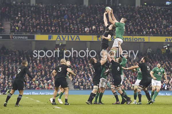 Devin Toner Ireland v New Zealand Dublin 2016
