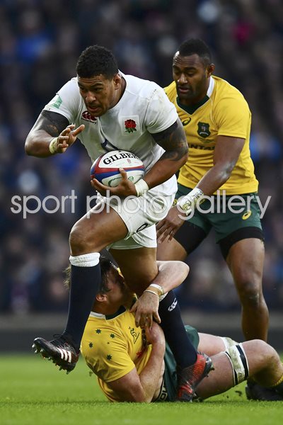 Nathan Hughes England v Australia Twickenham 2016