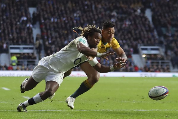 Marland Yarde England scores v Australia Twickenham 2016