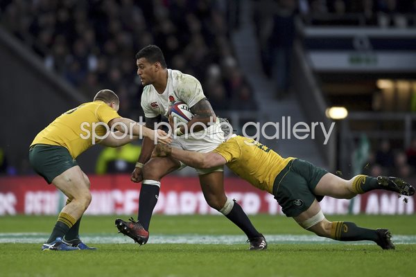 Nathan Hughes England v Australia Twickenham 2016
