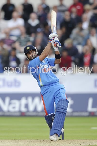 Virat Kohli India v England ODI Riverside 2014
