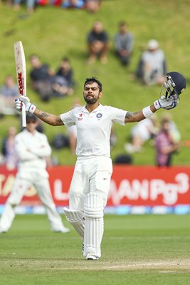 Virat Kohli India v New Zealand Wellington 2014