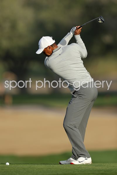 Tiger Woods Dubai Desert Classic 2017