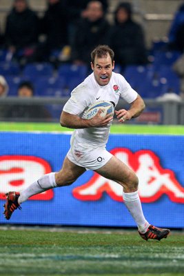 Charlie Hodgson scores v Italy Rome 2012