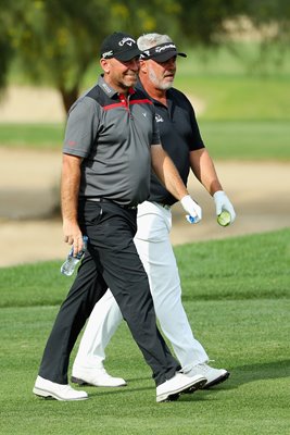 Ryder Cup Captains Darren Clarke & Thomas Bjorn Dubai 2017