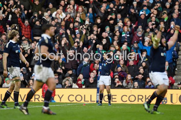Greig Laidlaw Scotland beat Ireland 6 Nations 2017