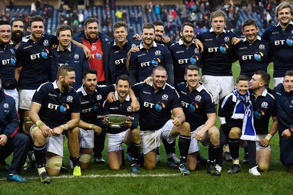 Scotland beat v Ireland Murrayfield Six Nations 2017