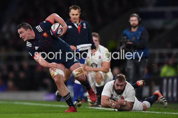 Louis Picamoles France v England 6 Nations 2017