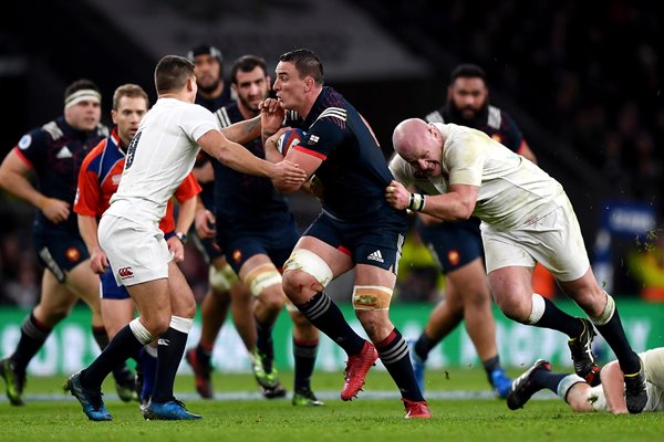 Louis Picamoles France v England 6 Nations 2017