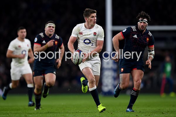 Owen Farrell England v France 6 Nations 2017