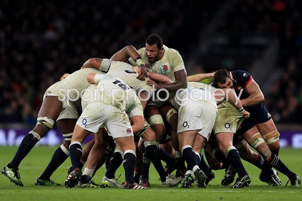 Courtney Lawes England v France 6 Nations 2017