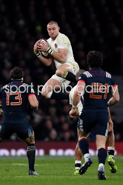 Mike Brown England v France 6 Nations Twickenham 2017