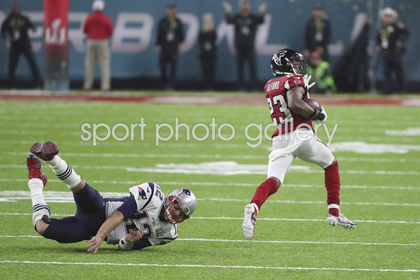 Robert Alford Atlanta Falcons evades Tom Brady Super Bowl 2017