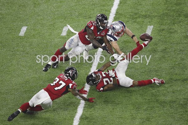Julian Edelman New England Patriots Catch Super Bowl 2017
