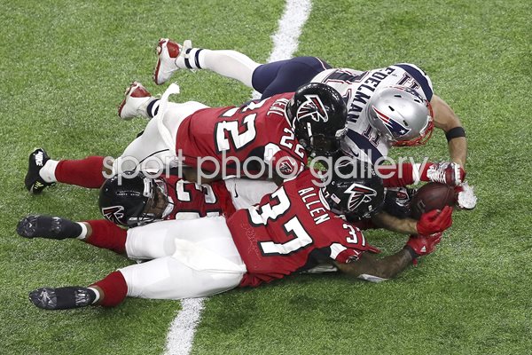 Julian Edelman New England Patriots Catch Super Bowl 2017