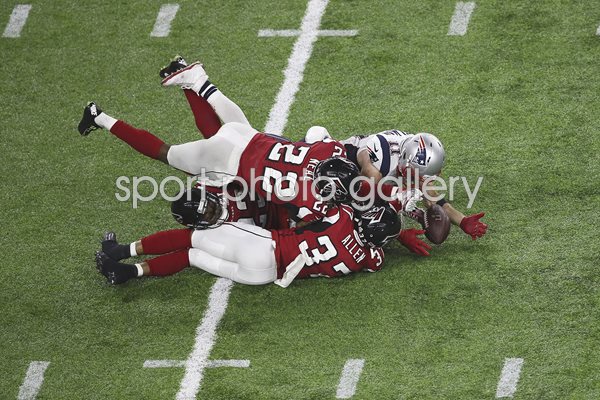 Julian Edelman New England Patriots Catch Super Bowl 2017