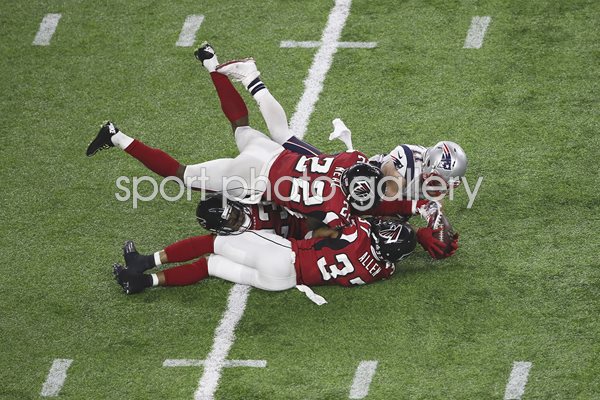 Julian Edelman New England Patriots Catch Super Bowl 2017