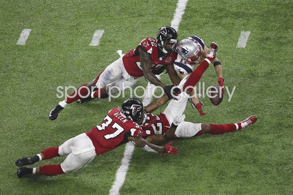 Julian Edelman New England Patriots Catch Super Bowl 2017