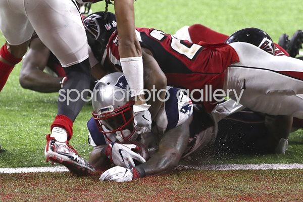 James White Patriots winning touchdown Super Bowl 2017