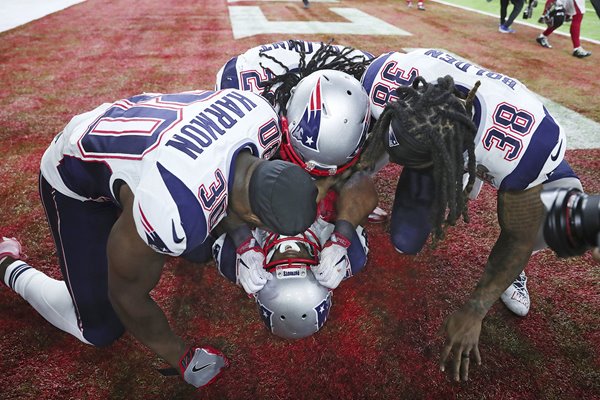 James White New England Patriots Super Bowl 2017
