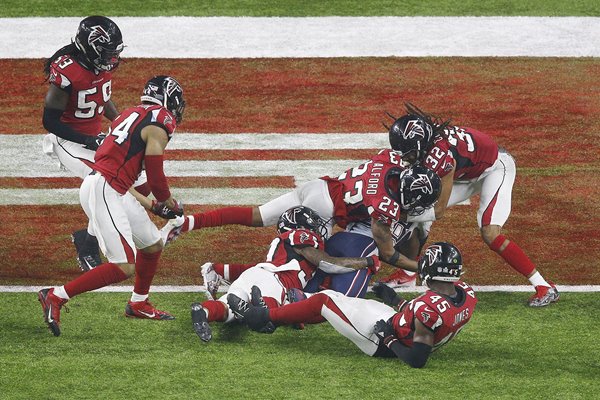 James White Patriots winning touchdown Super Bowl 2017