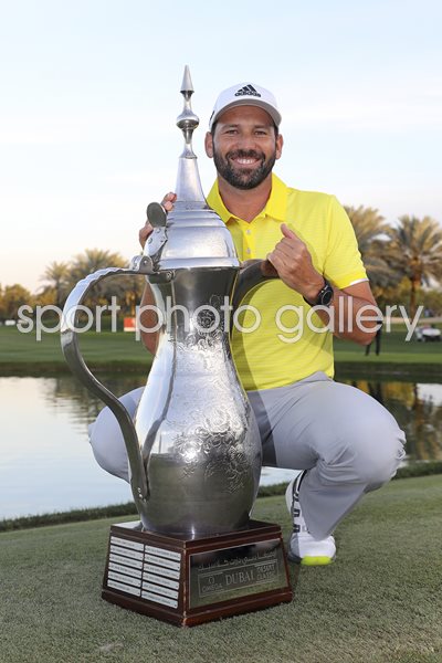 Sergio Garcia Dubai Desert Classic Champion 2017