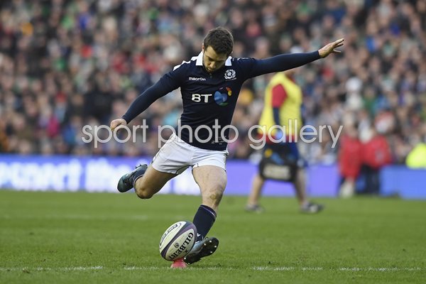 Greig Laidlaw Scotland v Ireland Murrayfield 2017