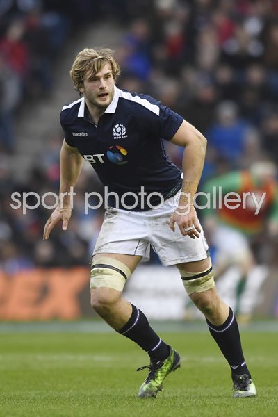 Richie Gray Scotland v Ireland Murrayfield 6 Nations 2017