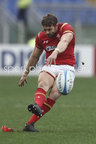 Leigh Halfpenny Wales V Italy Rome 2017