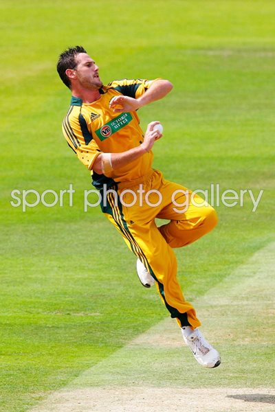 Shaun Tait Australia ODI Action 2010
