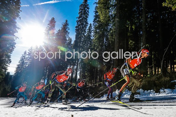 Biathlon Men's and Women's Pursuit