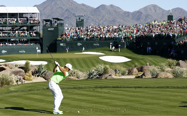 Rickie Fowler 16th TPC Scottsdale Phoenix Open 2017