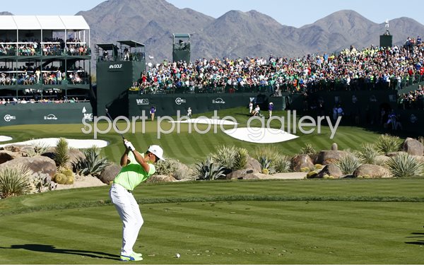 Rickie Fowler 16th TPC Scottsdale Phoenix Open 2017