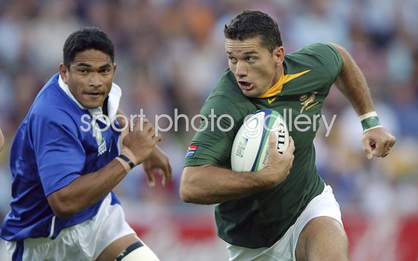 Joost van der Westhuizen South Africa World Cup 2003
