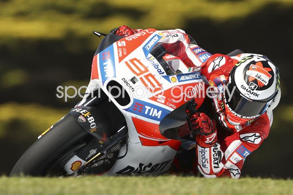 Jorge Lorenzo Ducati MotoGP Testing 2017