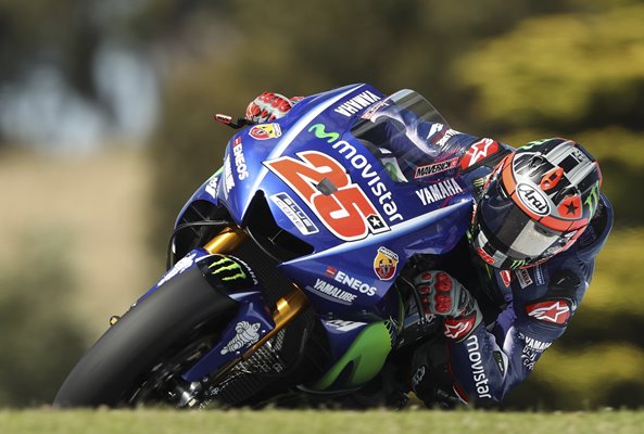 Maverick Vinales Yamaha MotoGP Testing 2017