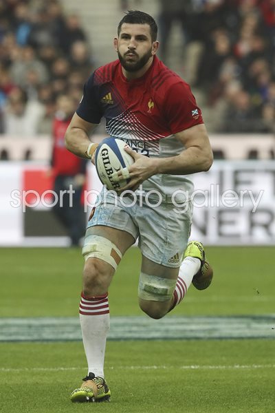 Loann Goujon France v Scotland 6 Nations 2017