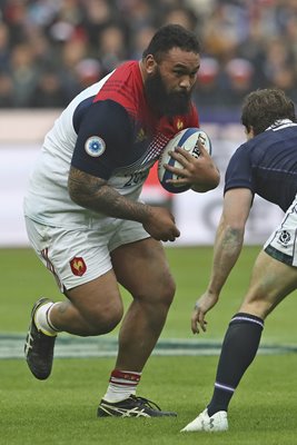 Uini Atonio France v Scotland 6 Nations Paris 2017