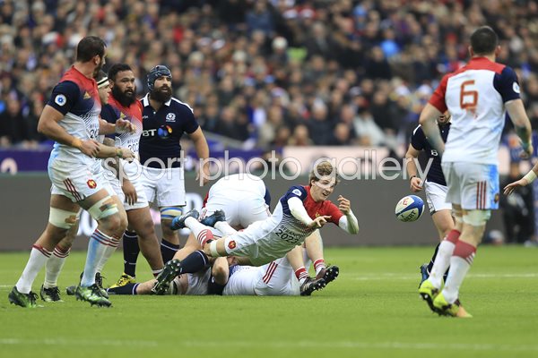 Baptiste Serin France v Scotland 6 Nations 2017