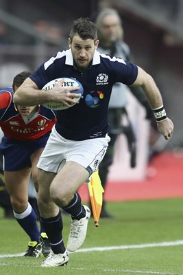 Tommy Seymour Scotland v France 6 Nations 2017