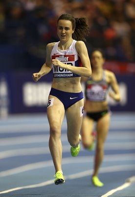Laura Muir 1000 metres British Record Birmingham 2017