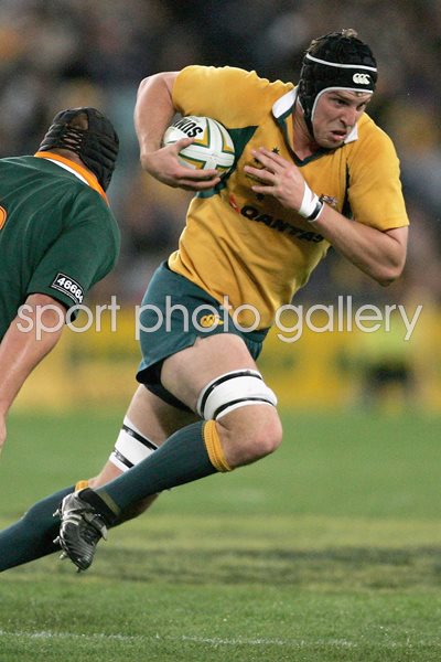 Daniel Vickerman Australia v South Africa Tri Nations 2006
