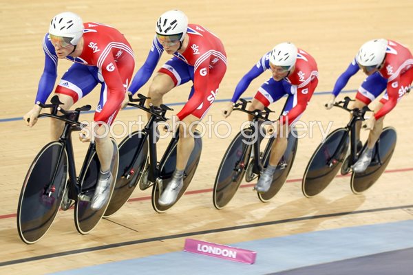 Great Britain Men's Team pursuit London 2012