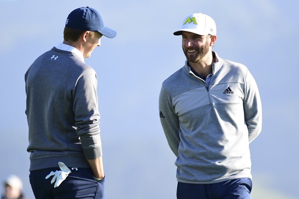 Dustin Johnson & Jordan Spieth AT&T Pebble Beach 2017