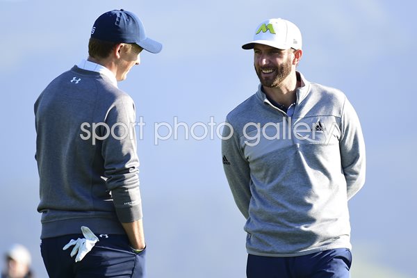 Dustin Johnson & Jordan Spieth AT&T Pebble Beach 2017
