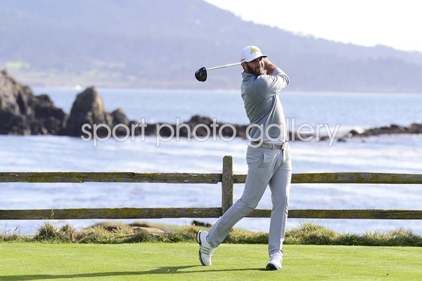 Dustin Johnson Pebble Beach Pro-Am 2017