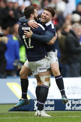 Ali Price Scotland v Wales 6 Nations Murrayfield 2017