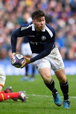 Ali Price Scotland v Wales 6 Nations Murrayfield 2017